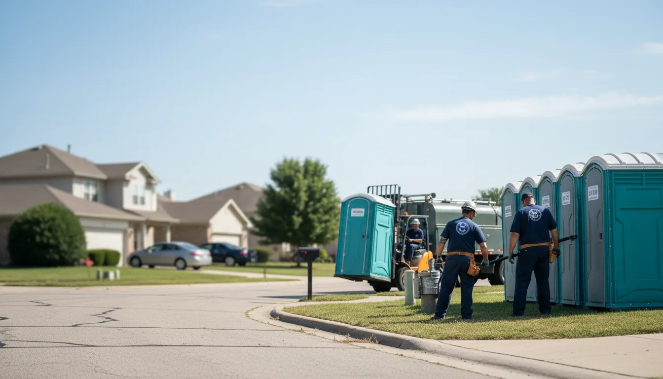 Porta Potty Rental in Pontotoc, TX near me